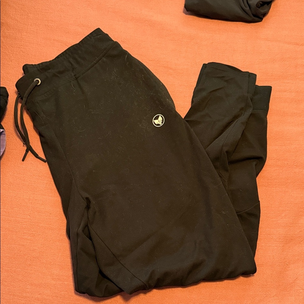 Black Track Pants